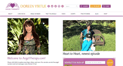 Desktop Screenshot of angeltherapy.com